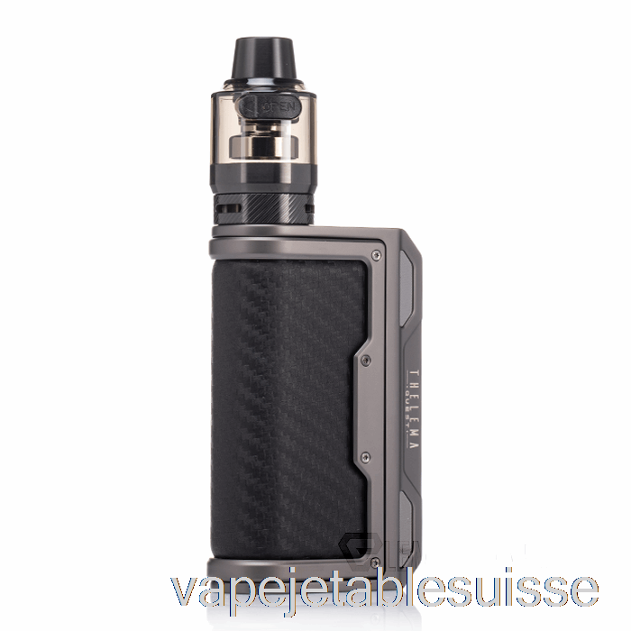 Vape Suisse Perdu Vape Thelema Quest 200w Starter Kit Gunmetal / Cuir De Veau
